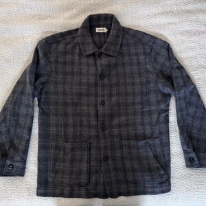 Taylor Stitch - The Ojai Jacket in Ash Plaid Wool 46 (XXL)